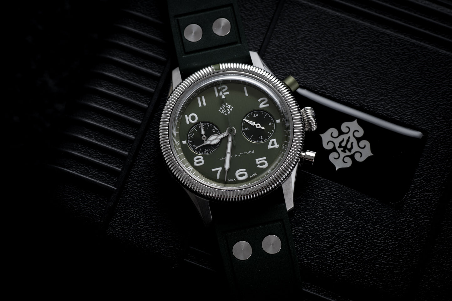★Early Bird★IXDAO 39mm VK64 Pilot Chronograph Watch