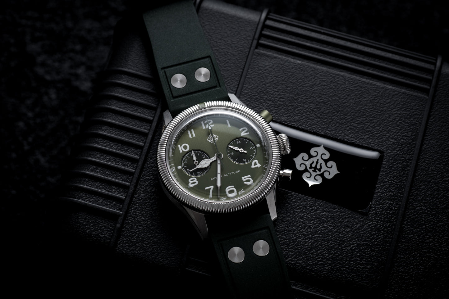★Early Bird★IXDAO 39mm VK64 Pilot Chronograph Watch