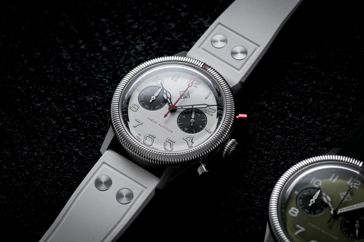 ★Early Bird★IXDAO 39mm VK64 Pilot Chronograph Watch