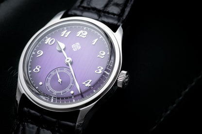 ☆New Arrival☆IXDAO 36.8mm VD78 Quartz Dress Watch Purple Dial