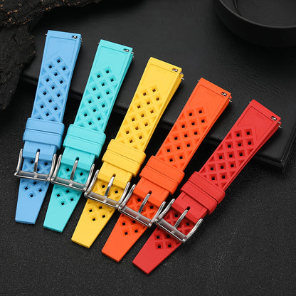 Premium-Grade Tropic FKM Rubber Watch Strap