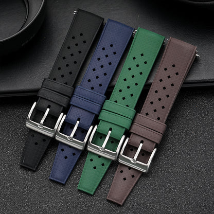 Premium-Grade Tropic FKM Rubber Watch Strap