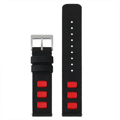 Quick release fashion nylon fabric strap