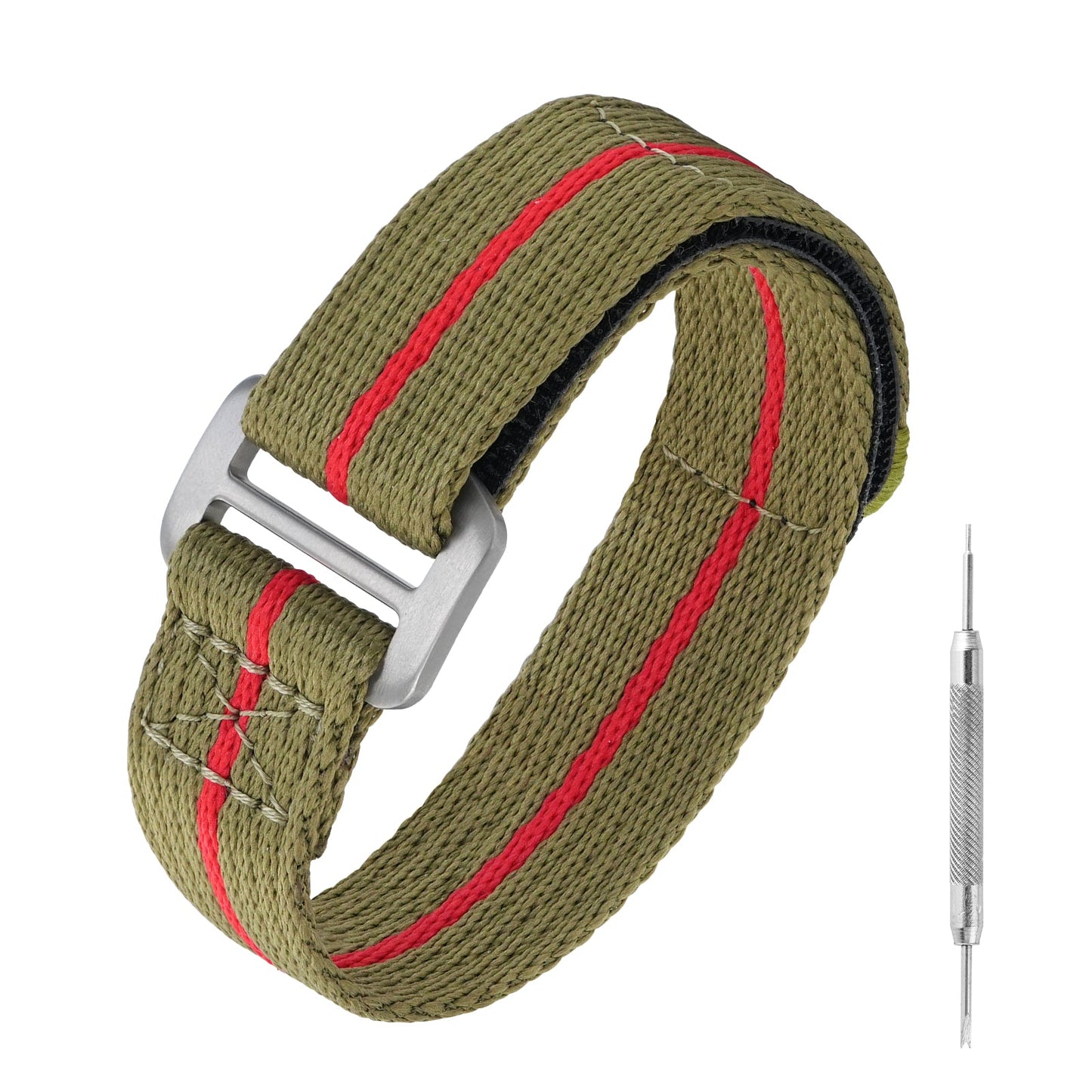 Titanium Buckle Soft Nylon Magic Strap 20mm/22mm