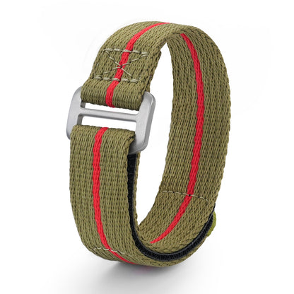 Titanium Buckle Soft Nylon Magic Strap 20mm/22mm