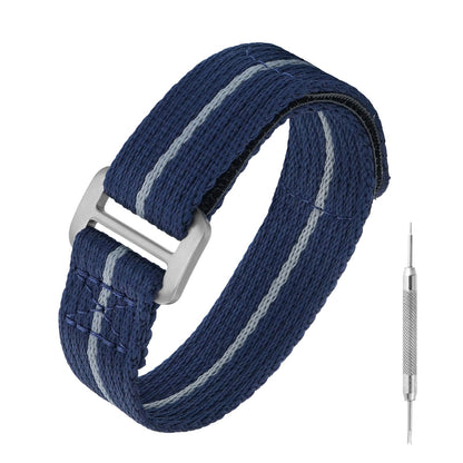 Titanium Buckle Soft Nylon Magic Strap 20mm/22mm