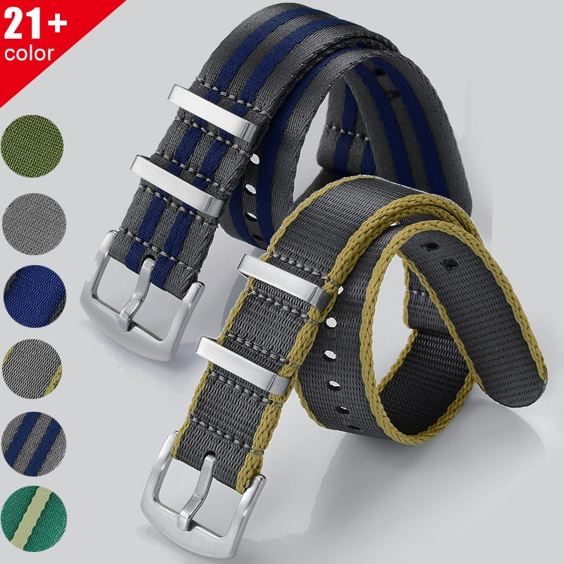 Premium Quality Nylon Fabric Strap 20mm/22mm