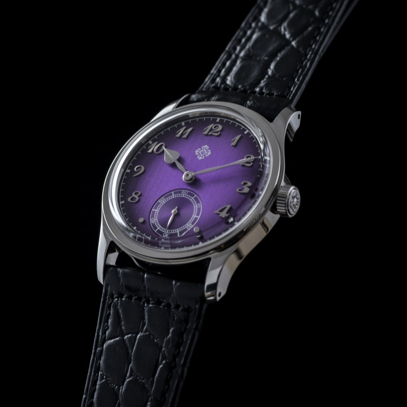 ☆New Arrival☆IXDAO 36.8mm VD78 Quartz Dress Watch Purple Dial