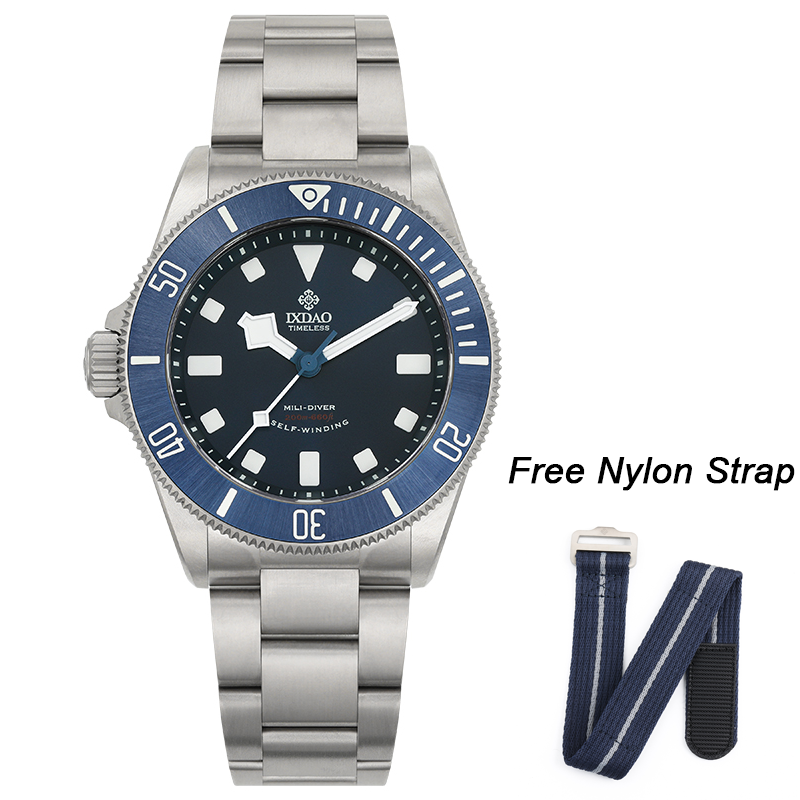 IXDAO Titanium 39mm LHD Automatic Dive Watch