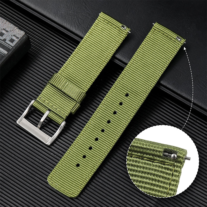 Quick release fashion nylon fabric strap