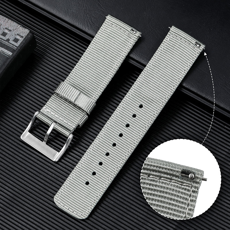 Quick release fashion nylon fabric strap