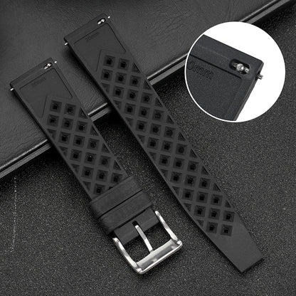 Premium-Grade Tropic FKM Rubber Watch Strap