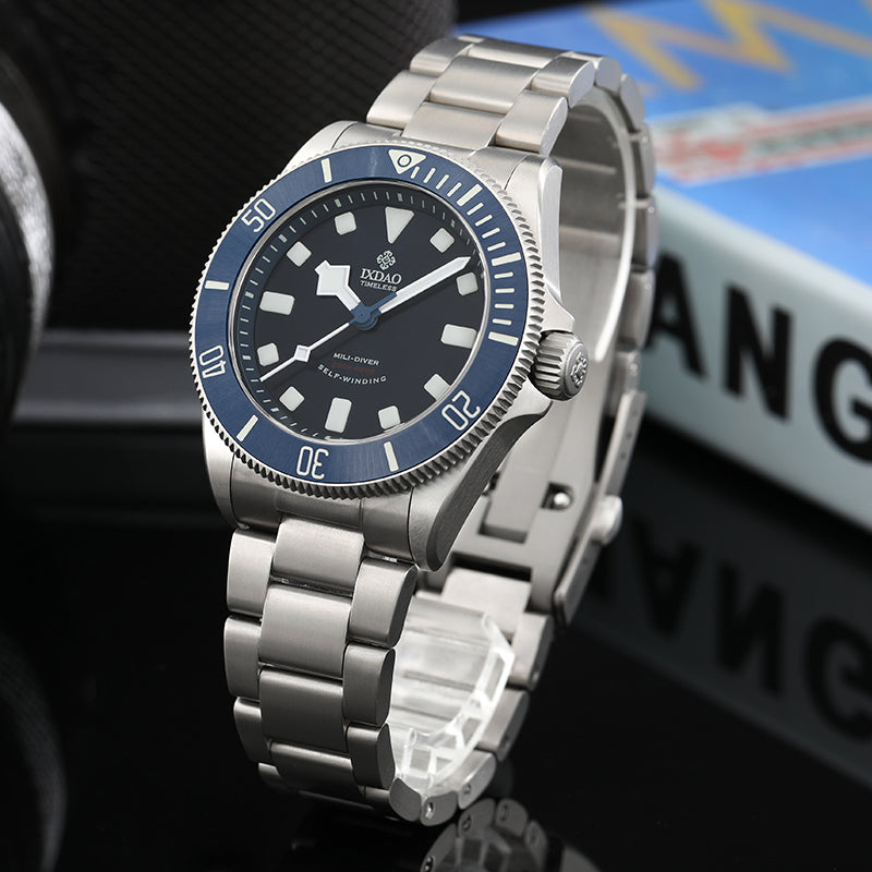 IXDAO Titanium 39mm LHD Automatic Dive Watch