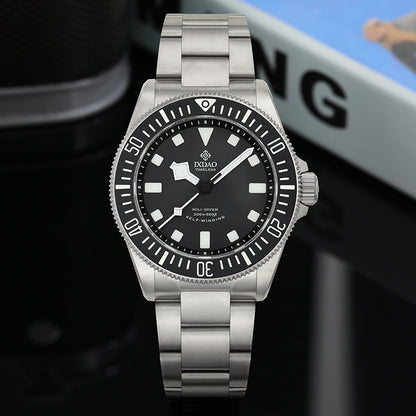 ☆Back to School Sale☆IXDAO Titanium 39mm LHD Automatic Dive Watch