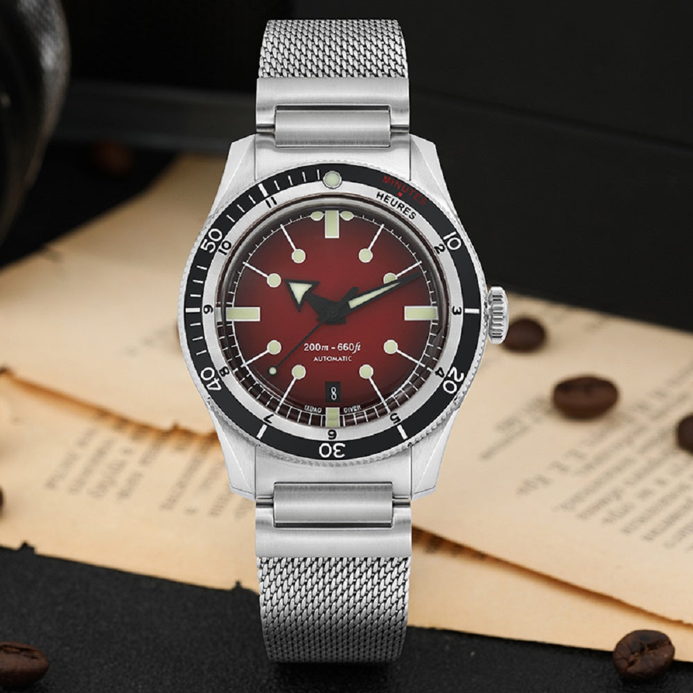 ☆Back to School Sale☆IXDAO 5305 Elegant Professional Dive Watch - New Dial IXDAO OFFICIAL STORE