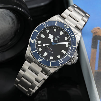 IXDAO Titanium 39mm LHD Automatic Dive Watch