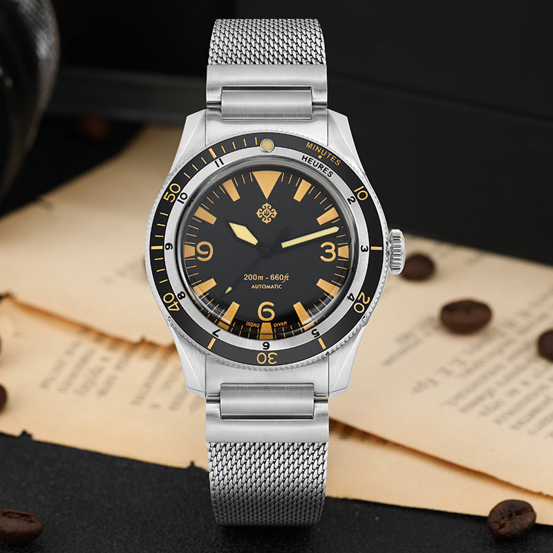 IXDAO 5305 Retro Professional Dive Watch – IXDAO Watch Official Store