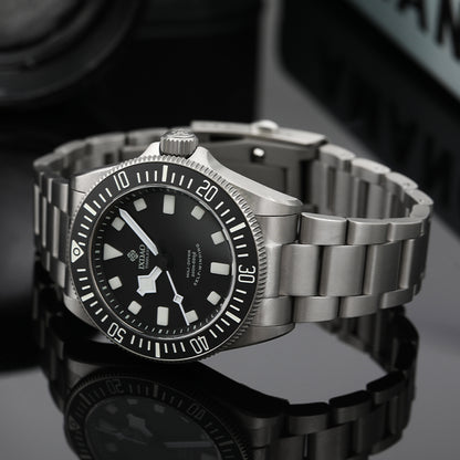 ☆Back to School Sale☆IXDAO Titanium 39mm LHD Automatic Dive Watch