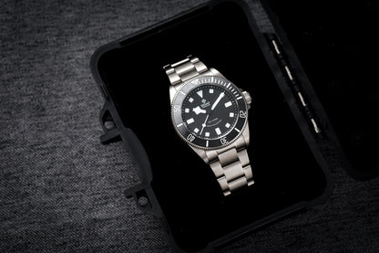 IXDAO Titanium 39mm Automatic Dive Watch Black Dial 15 Scale Bezel IXDAO OFFICIAL STORE