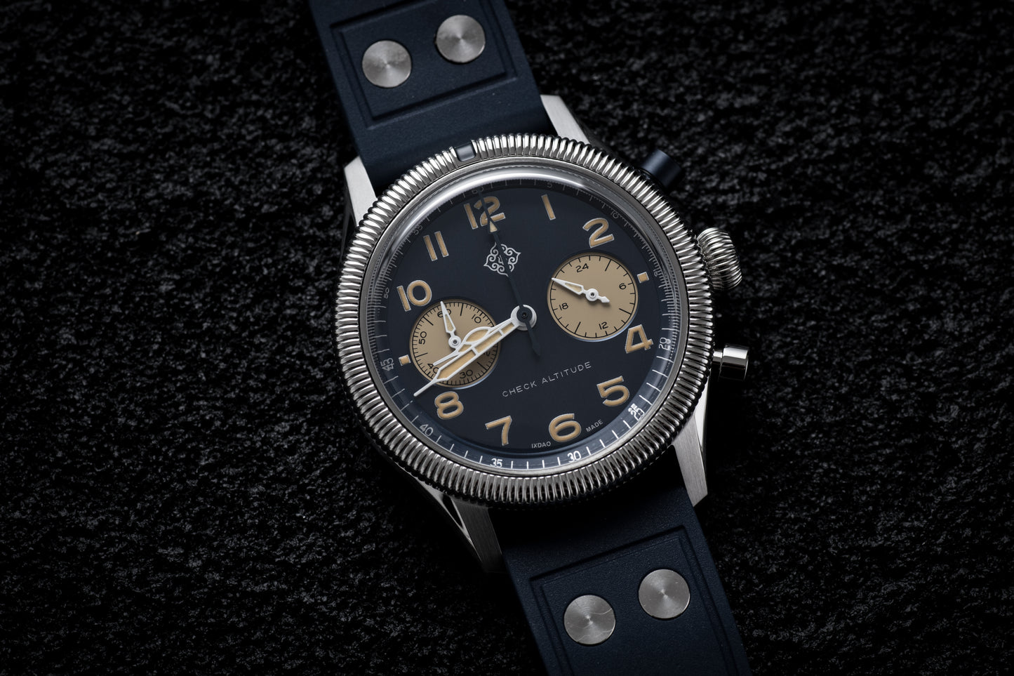 ★Early Bird★IXDAO 39mm VK64 Pilot Chronograph Watch