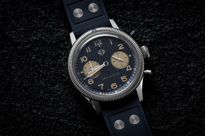 ★Early Bird★IXDAO 39mm VK64 Pilot Chronograph Watch