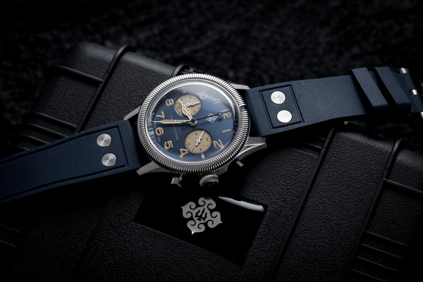 ★Early Bird★IXDAO 39mm VK64 Pilot Chronograph Watch