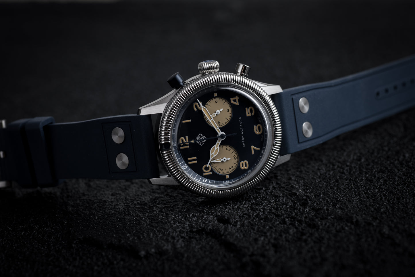 ★Early Bird★IXDAO 39mm VK64 Pilot Chronograph Watch