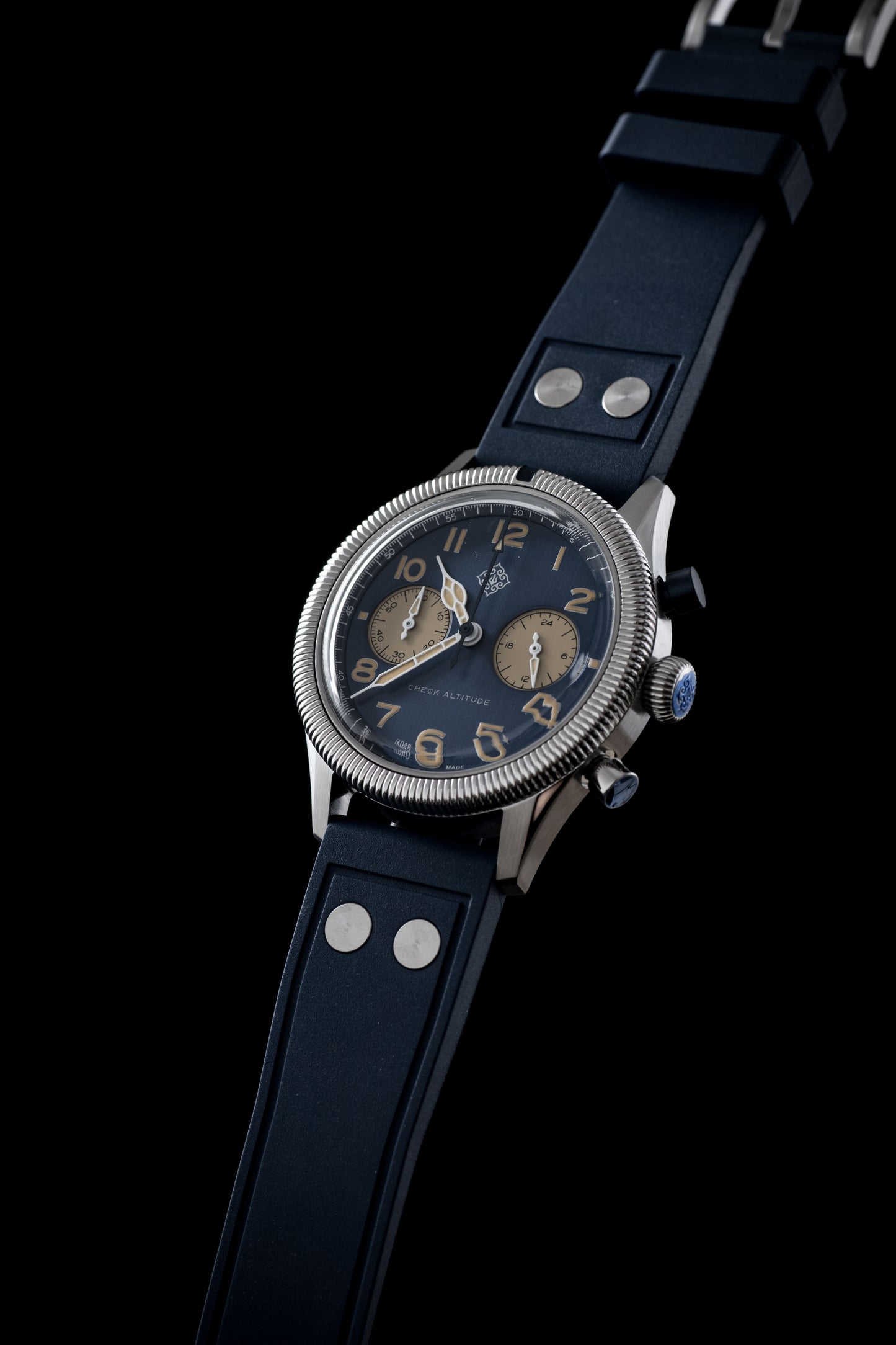 ★Early Bird★IXDAO 39mm VK64 Pilot Chronograph Watch