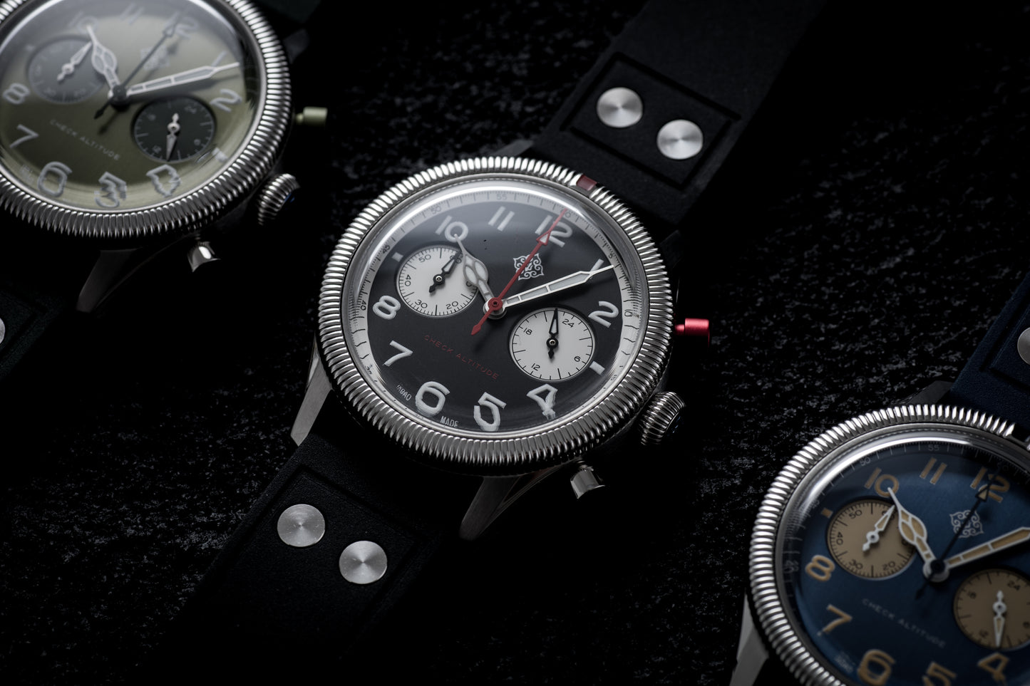★Early Bird★IXDAO 39mm VK64 Pilot Chronograph Watch
