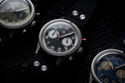 ★Early Bird★IXDAO 39mm VK64 Pilot Chronograph Watch