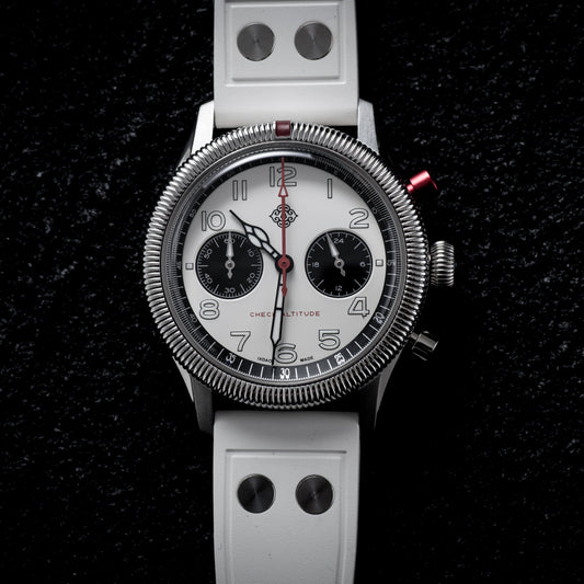 ixdao-pilot-chrono-white-dial-front